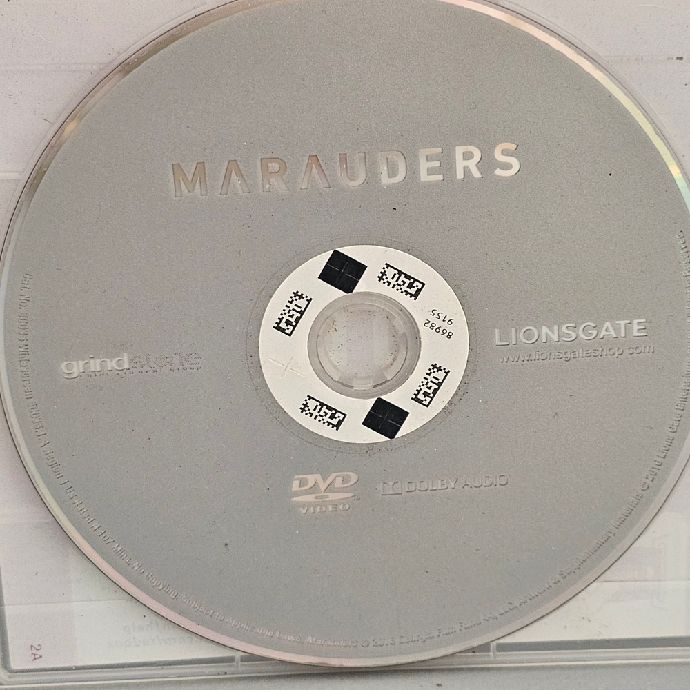 Marauders DVD Bruce Willis Christopher Meloni Action Thriller Lionsgate